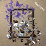 تابلو پروانه 2 رنگ
