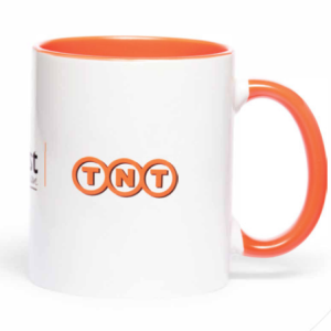 ماگ سرامیک دسته داخل رنگی