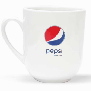 ماگ سرامیک دسته و داخل سفید