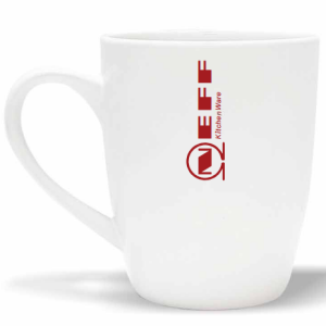 ماگ سرامیک دسته و داخل سفید