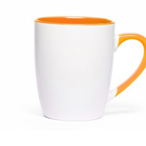 ماگ سرامیک دسته و داخل رنگی