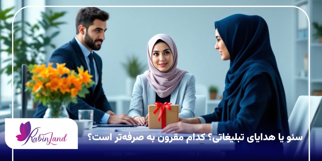 سئو یا هدایای تبلیغاتی؟ کدام مقرون به صرفه‌تر است؟